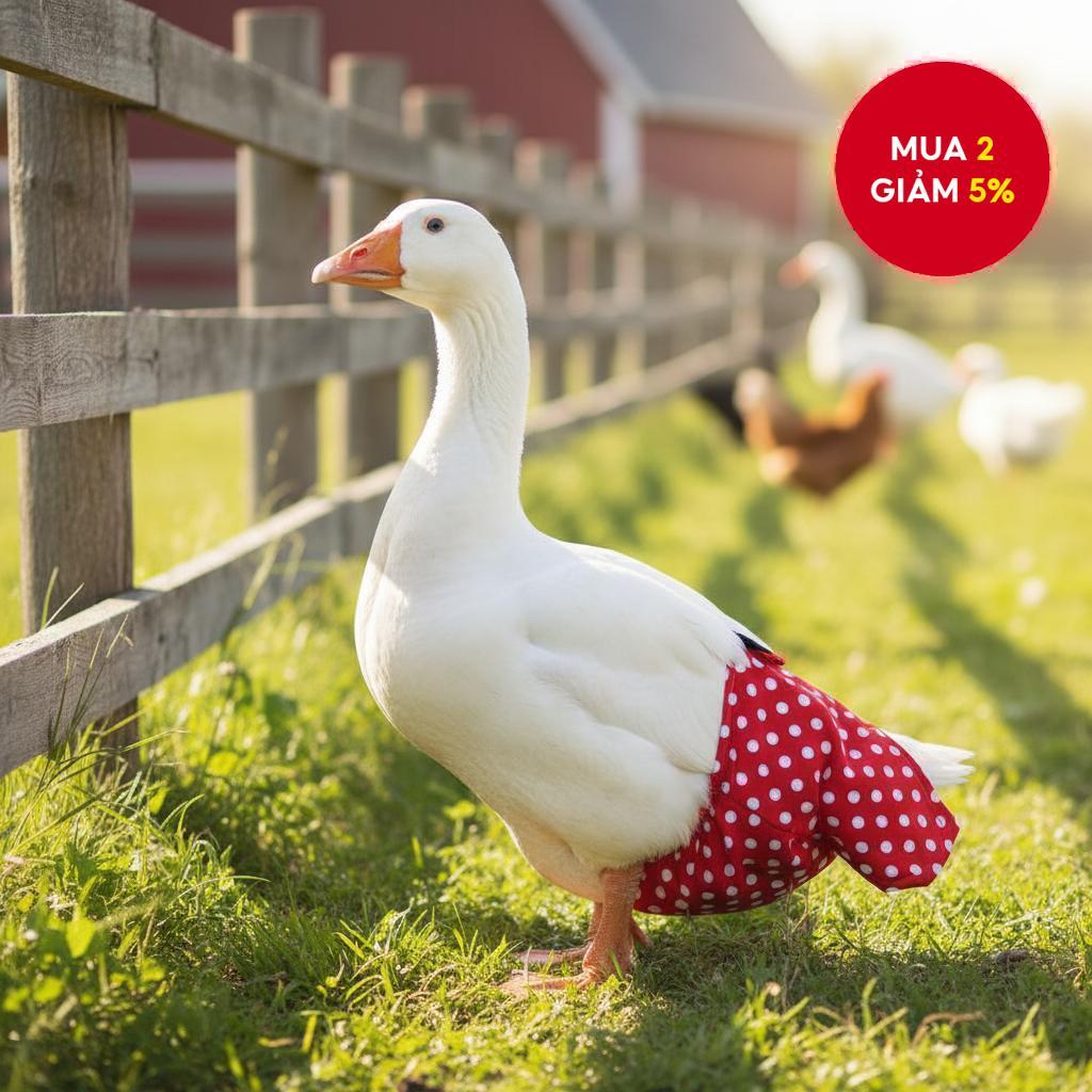 Áo vịt, Tã vịt cho vịt con, Tã gà, Tã vịt ngỗng, Phụ kiện quần