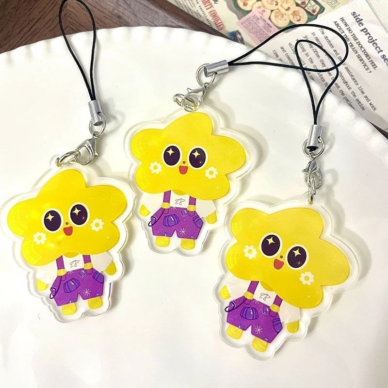 Móc khóa Acrylic AouBoom Aou Thanaboon Boom Tharatorn BL Thái Lan dễ thương treo túi xách điện thoại