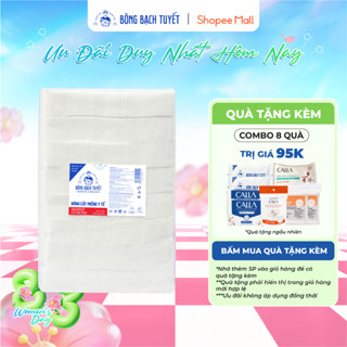 Bông y tế cắt Bạch Tuyết (5cm x 5cm) - 1Kg