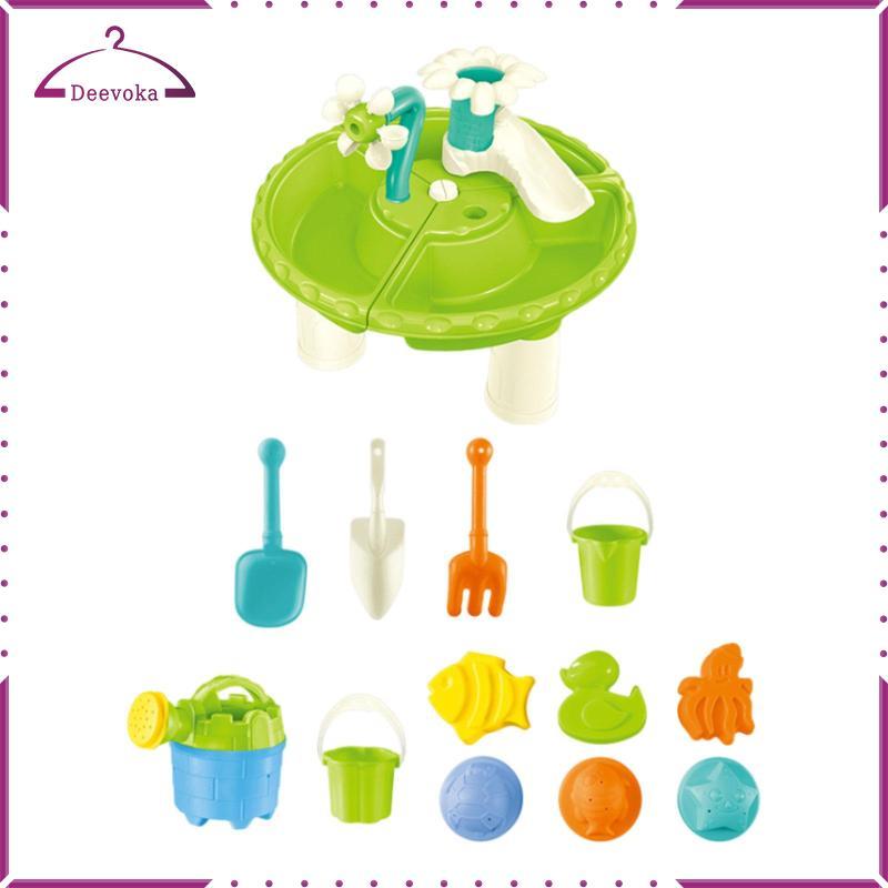 13 Chiếc Bàn Cát Và Nước Cát Dụng Cụ Nạo vét Bàn Hộp Cát Hoạt Động Ngoài Trời