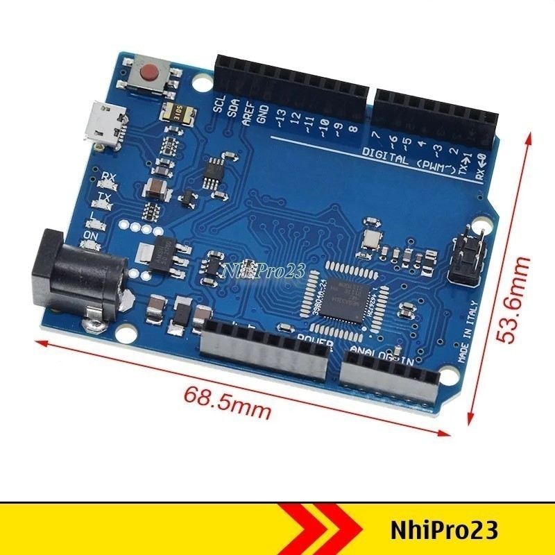 126 Arduino Leonardo R3 ATMEGA32U4