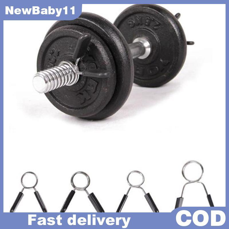 NY Barbell Kẹp Cổ Lò Xo Kẹp Tập Gym Trọng Lượng Quả Tạ Lo Kit Barbell Lo NBaby