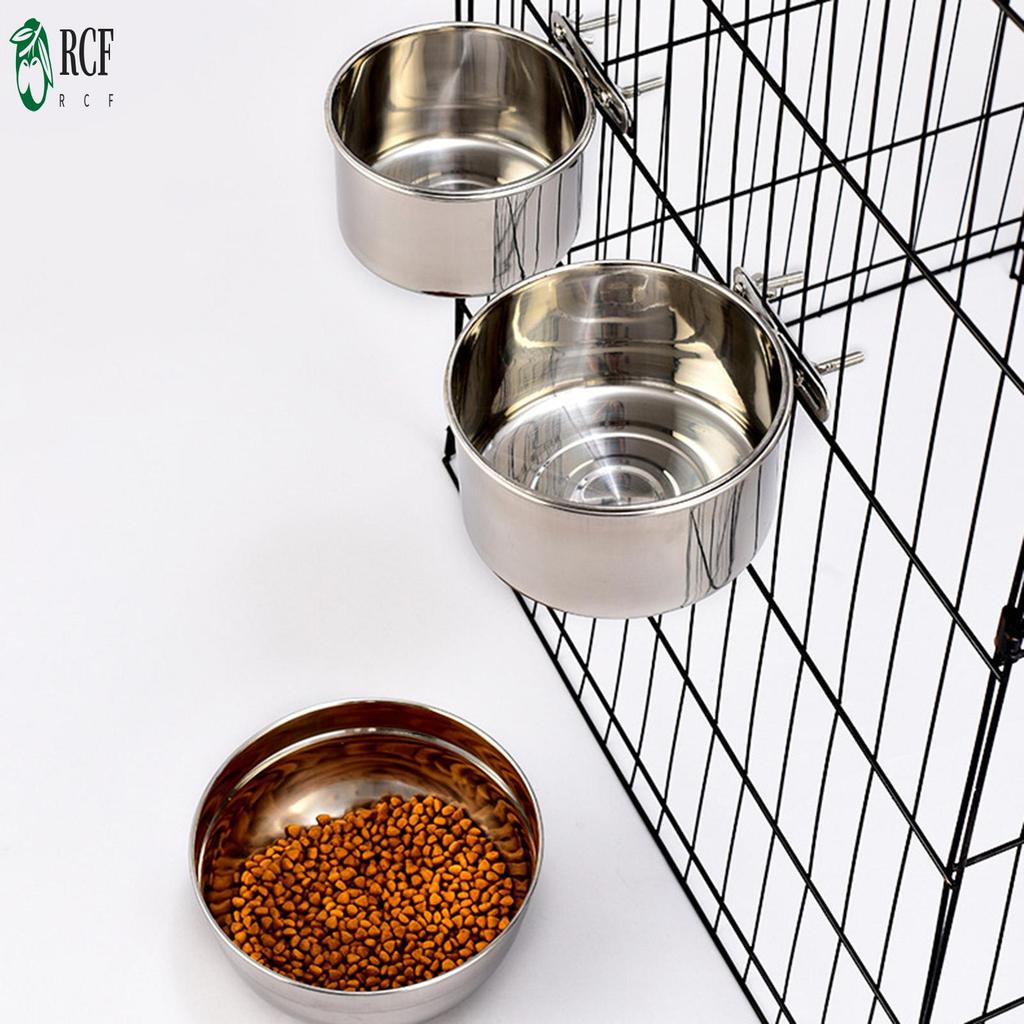 Bát ăn cho chim bằng thép không gỉ Chống Nibble Hộp đựng chim ăn cho vẹt Cockatiels Finches