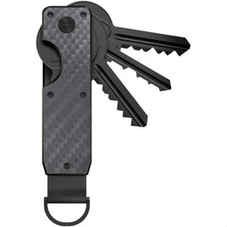 KeyOrganizerCompactKeyHolderMetalKeyChainwithComppassMinimalist