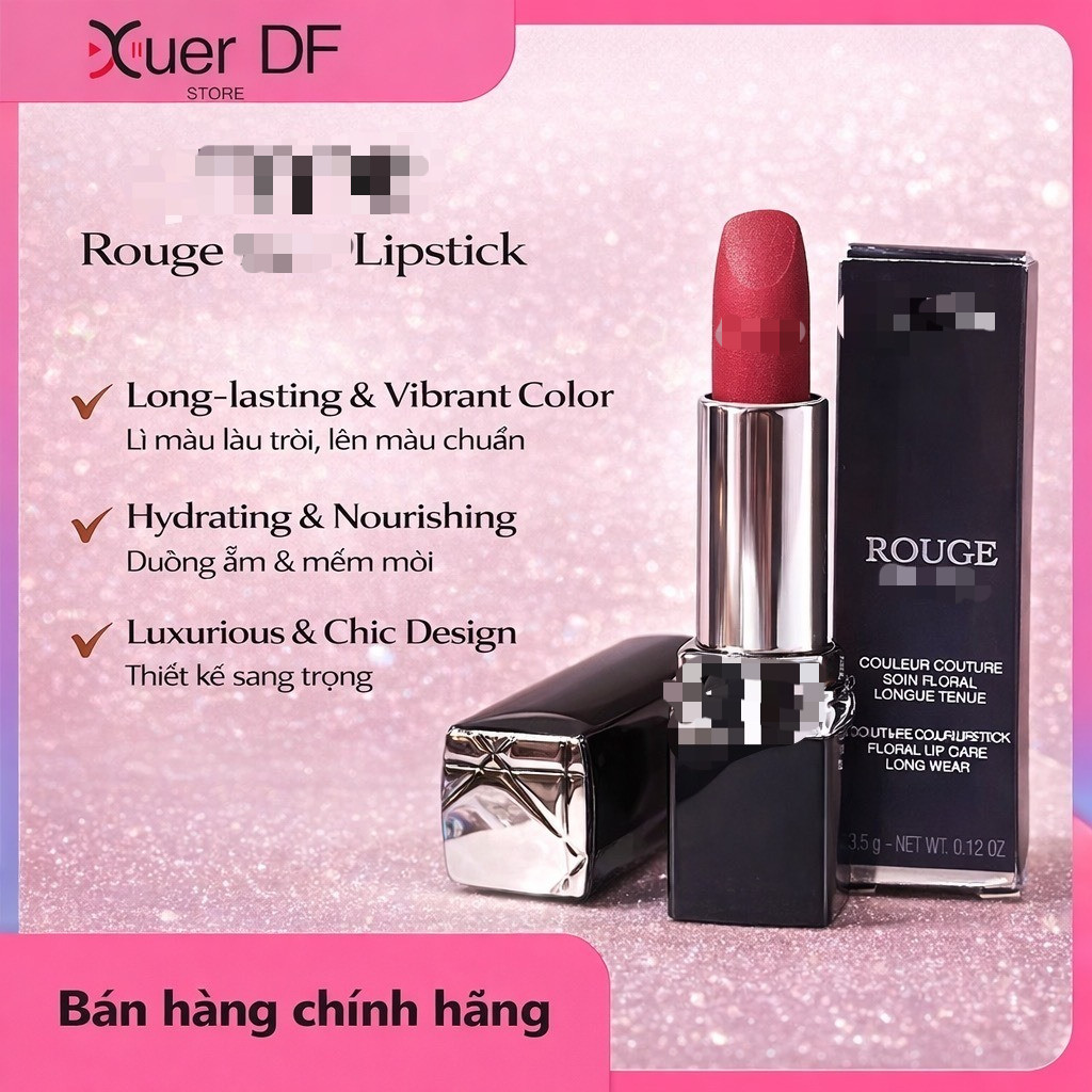 [Cam Kết Chính Hãng]Son 𝔻𝕚𝕠𝕣 𝑽𝒆𝒍𝒗𝒆𝒕 𝑹𝒐𝒖𝒈𝒆 𝑳𝒊𝒑𝒔𝒕𝒊𝒄𝒌 Mẫu Mới 2025💋 Full Size/Full Box