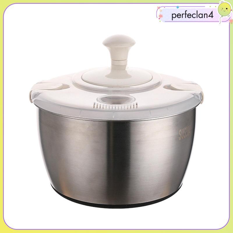 Salad Spinner, Máy Giặt Salad, Máy Sấy Salad 5L Salad Spinner Và Giỏ Giặt Rau, Máy Xả Nước Trái Cây 