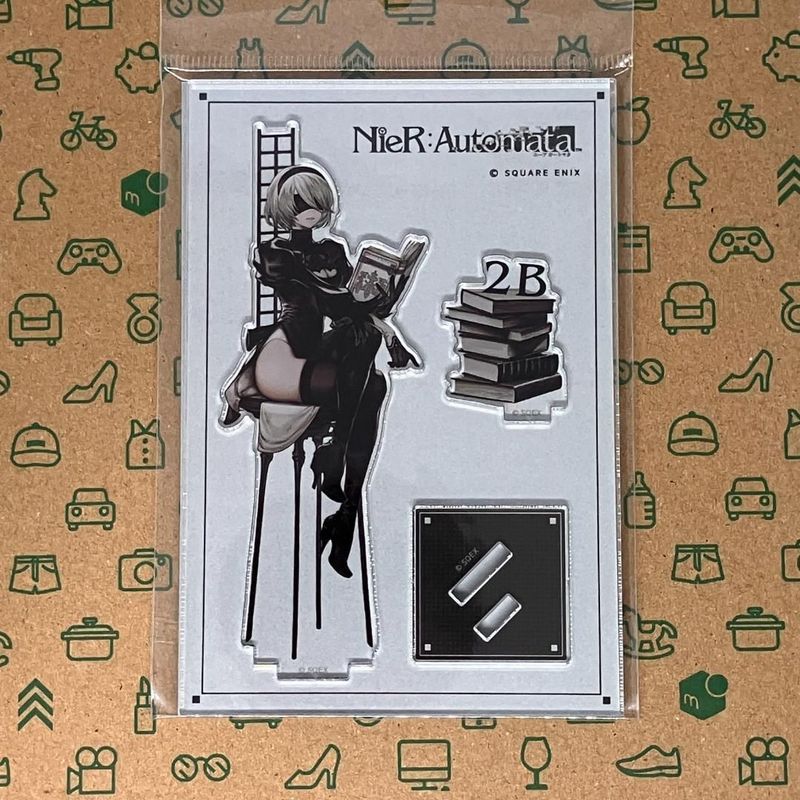 A2 Bookstore Flash Stand 9s 2b Niktani Bulk nier Mechanical Era nier Bookstore Linkage