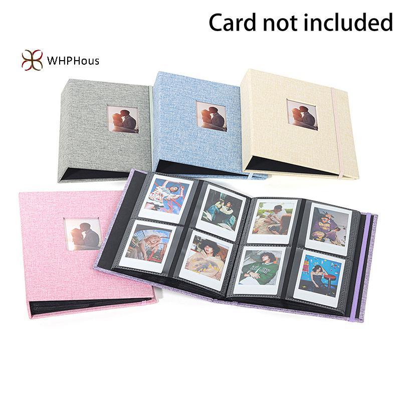 < WHPHous-t > 1 Cái Cho Album Ảnh Polaroid Hộp Đựng Hình Tức Thì 3 Inch 208 Nhà Thơ Cho Fujifilm Ins