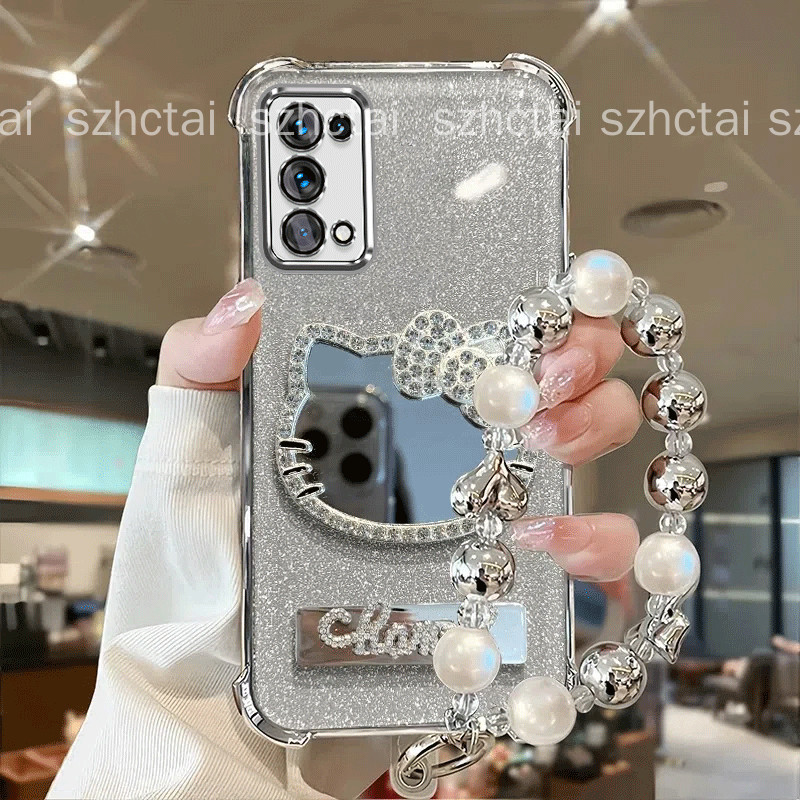 Ốp lưng cho OPPO RENO 5 5g / OPPO RENO 4 4g / reno5 4g bốn góc Vỏ điện thoại chống sốc 3D gương tran