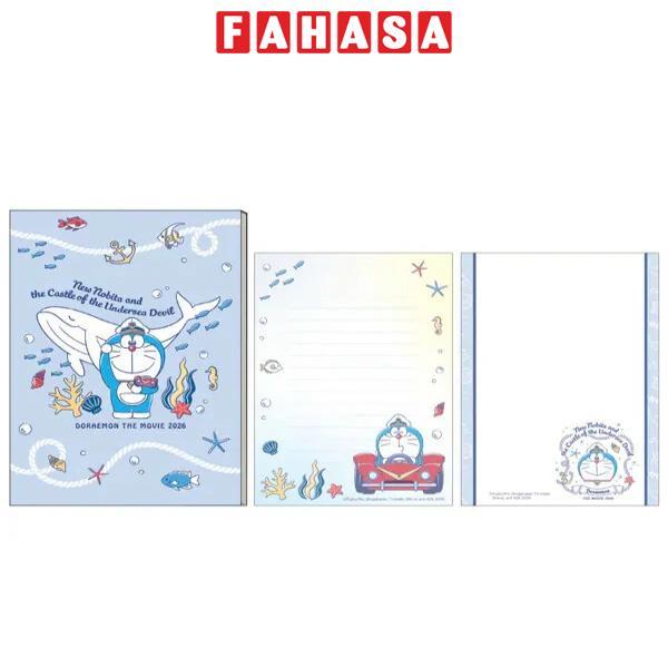 Sổ Ghi Chú A6 Memo Eiga Doraemon - Doraemon The Movie 2026 (40 Tờ)