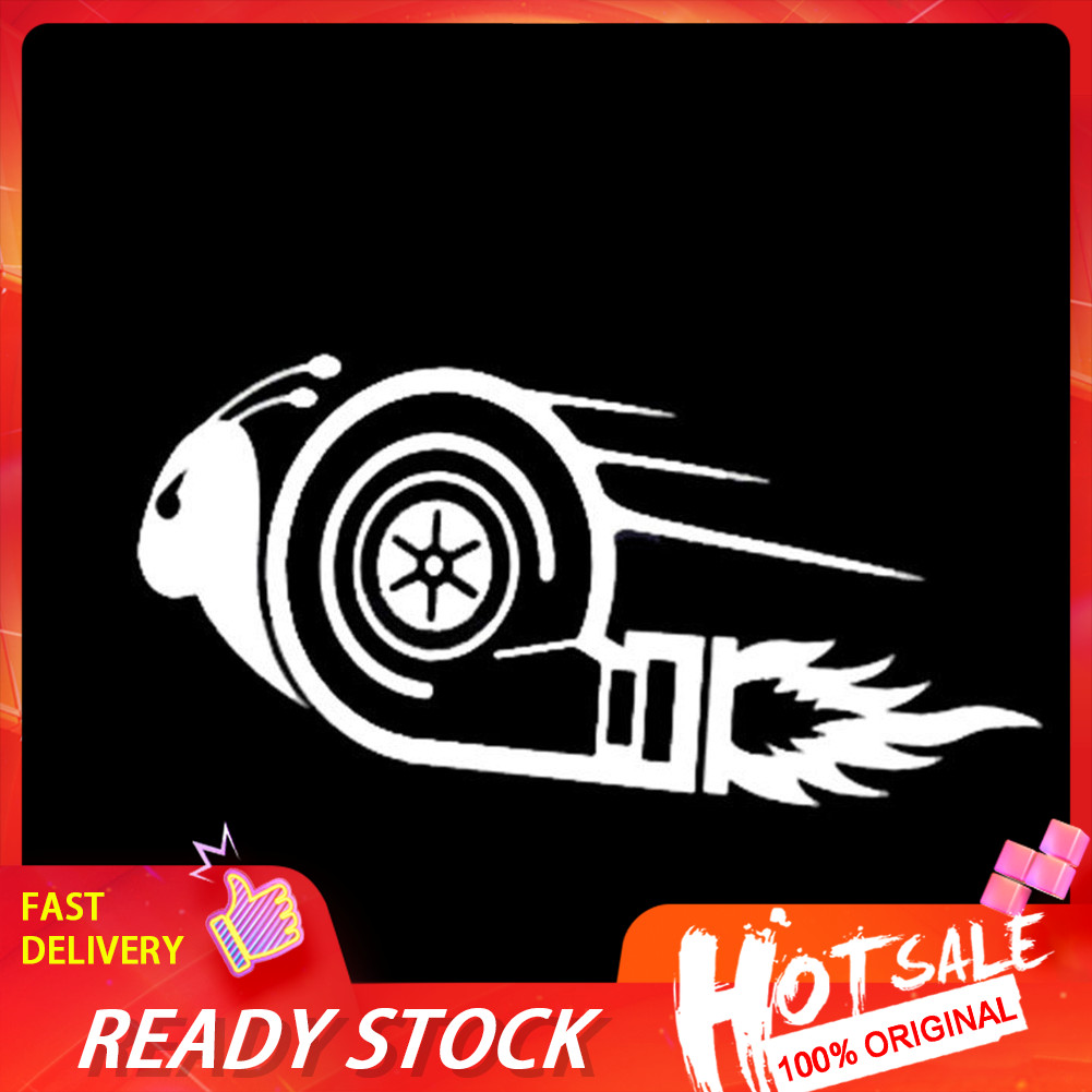 < wanmaolian > Decal phản quang xe máy Turbo Snail Racing sành điệu
