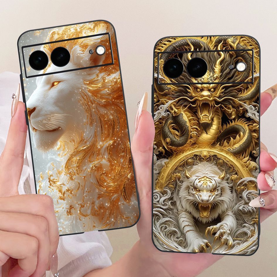 Ốp Lưng Silicon Cho Google Pixel 7 Bao Pixel 7 Pro Fundas Cool Hoạt Hình Sơn Mềm Silicon Ốp Lưng Cho