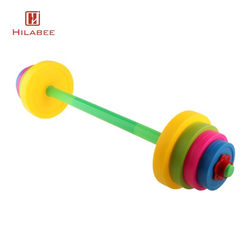 HILABEE Kids Dumbbell Fitness Set Powerlifting Kids Fitness Equipment cho phòng tập thể dục tại nhà