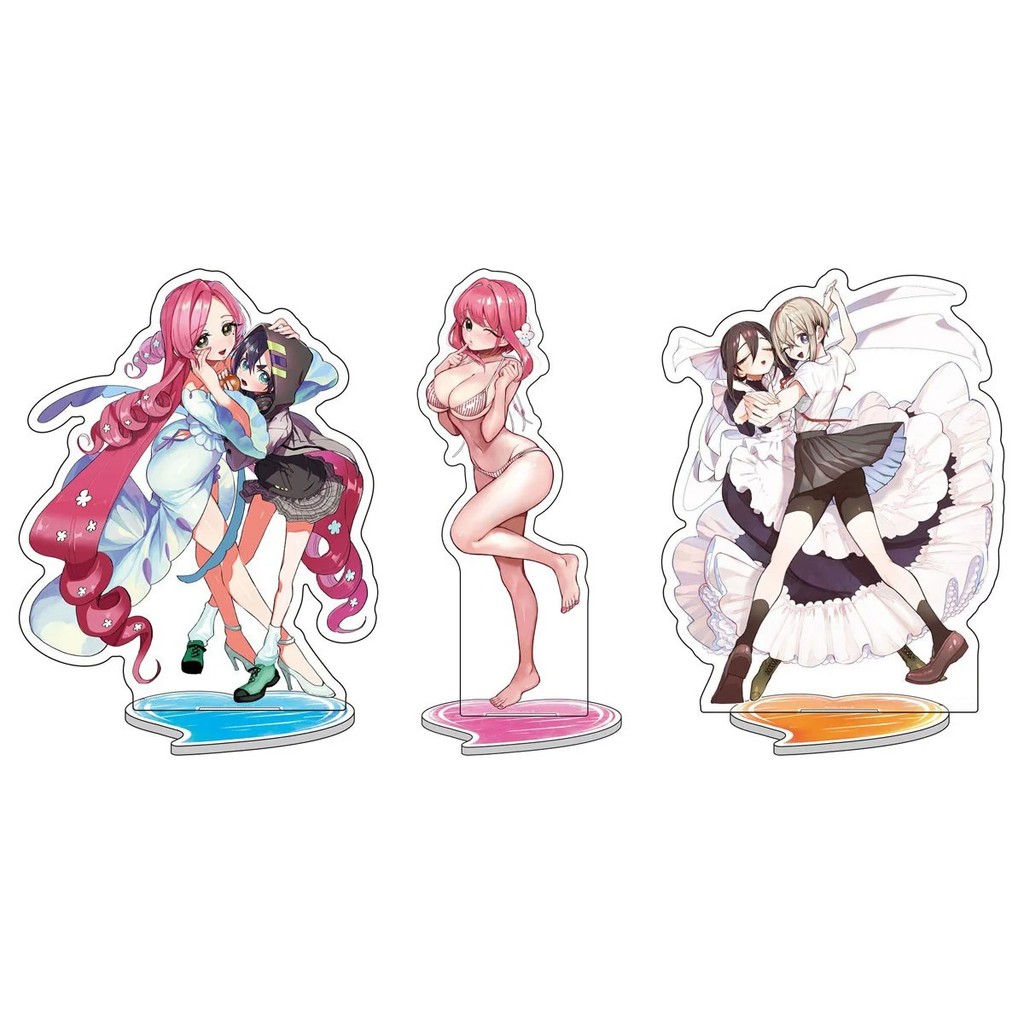 Standee Anime 100 Cô Bạn Gái Rất Rất Rất Rất Rất Yêu Bạn Mô Hình Mica Hakari Nano Eiai Trang Trí Bàn