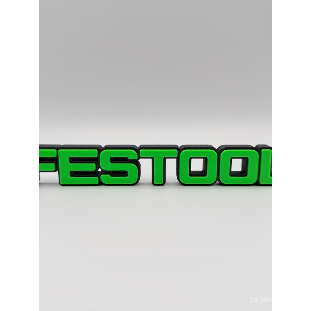 Sản Phẩm Mới Đức FESTOOL FESTOOL Logo Đứng 3D In Sáng Tạo Trang Trí Mẫu Từ Logo Công Cụ Sốt Người Bạ