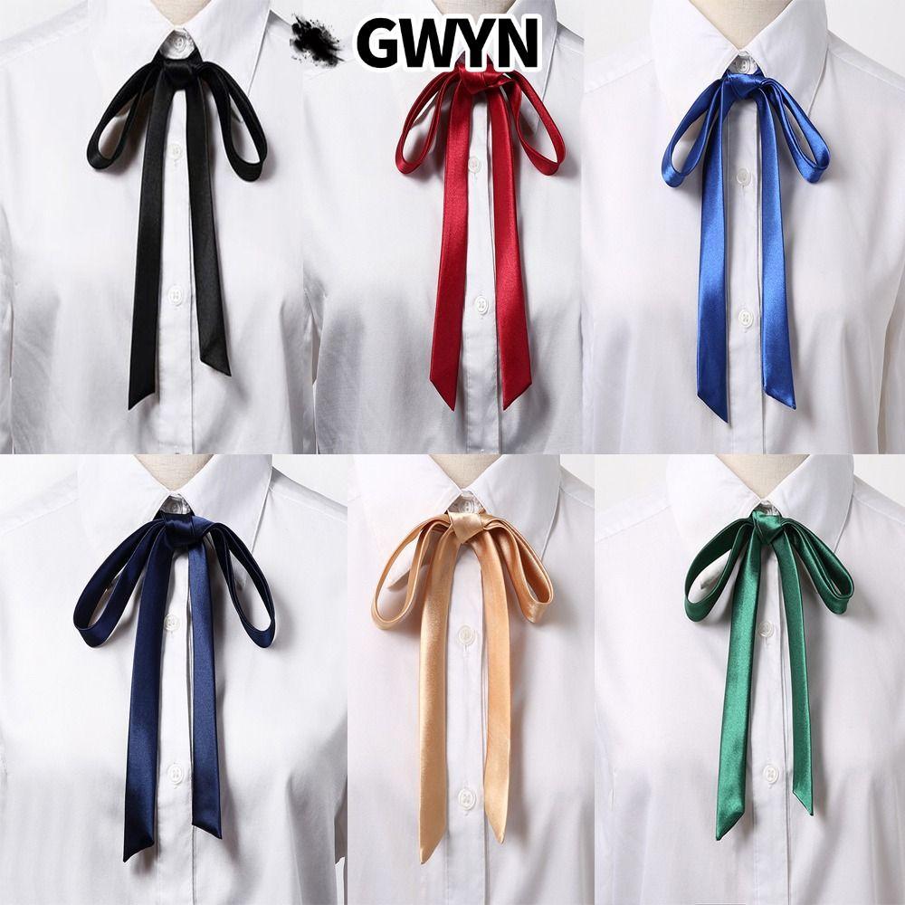 GWYN Thắt nơ satinclassic, phù hợp học sinh