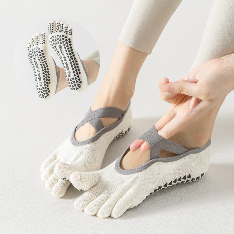 瑜伽袜子普拉提专用袜运动吸汗五指袜室内防滑女Yoga socks Pilates socks sports sweat fivetevkykw1234vn20260316