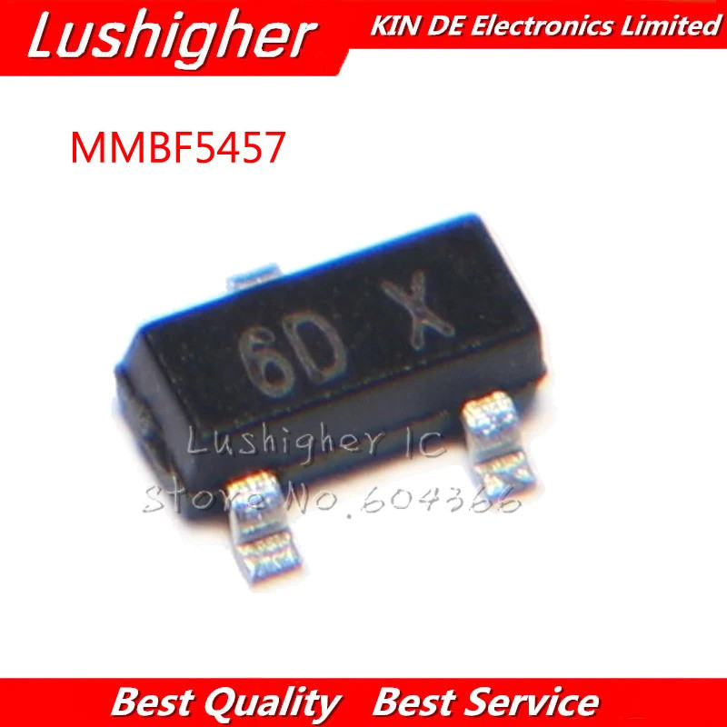 Bộ 50 MMBF5457 6D SOT-23 MMBF5457LT1G SOT23 SOT