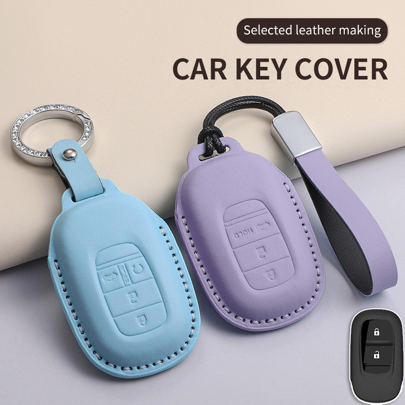 Honda Civic FE HRV 2024 2025 Accord crv Keyless / Push Start Mới Từ Xa Da Ô Tô Chìa Khóa Bao Da Civi