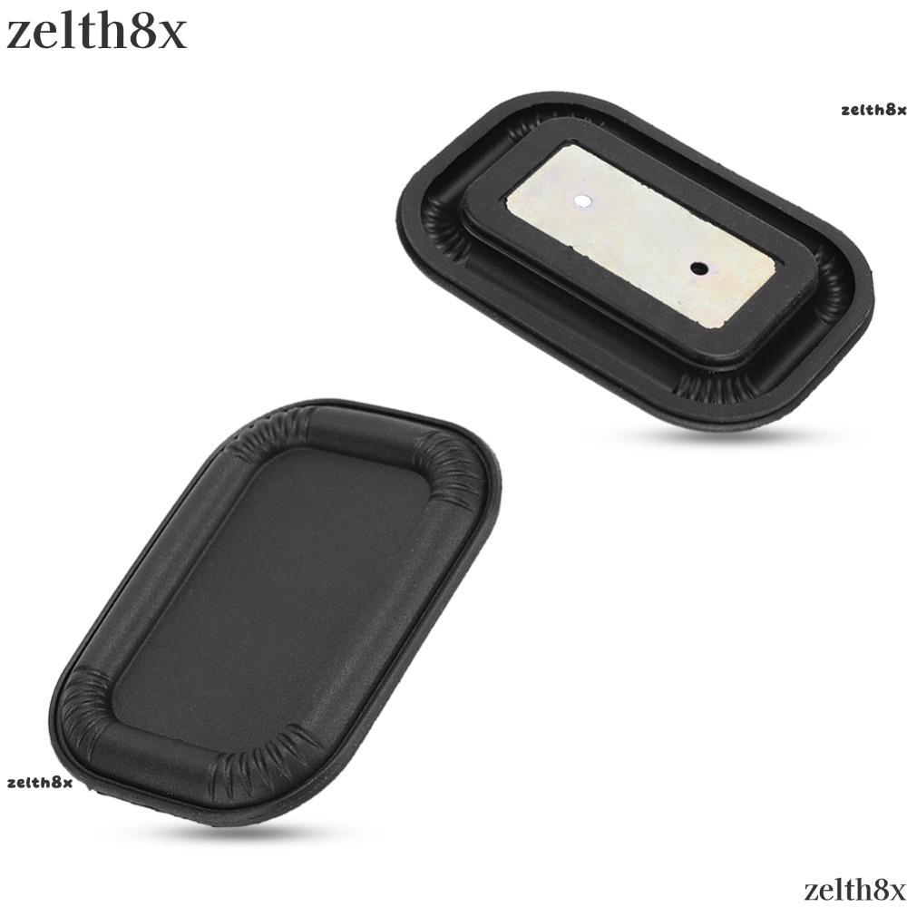 ZELLH 4 Tấm loa Bass, Bộ tản nhiệt thụ động màu đen hình chữ nhật, Nâng cao loa trầm phụ trợ 65x45mm