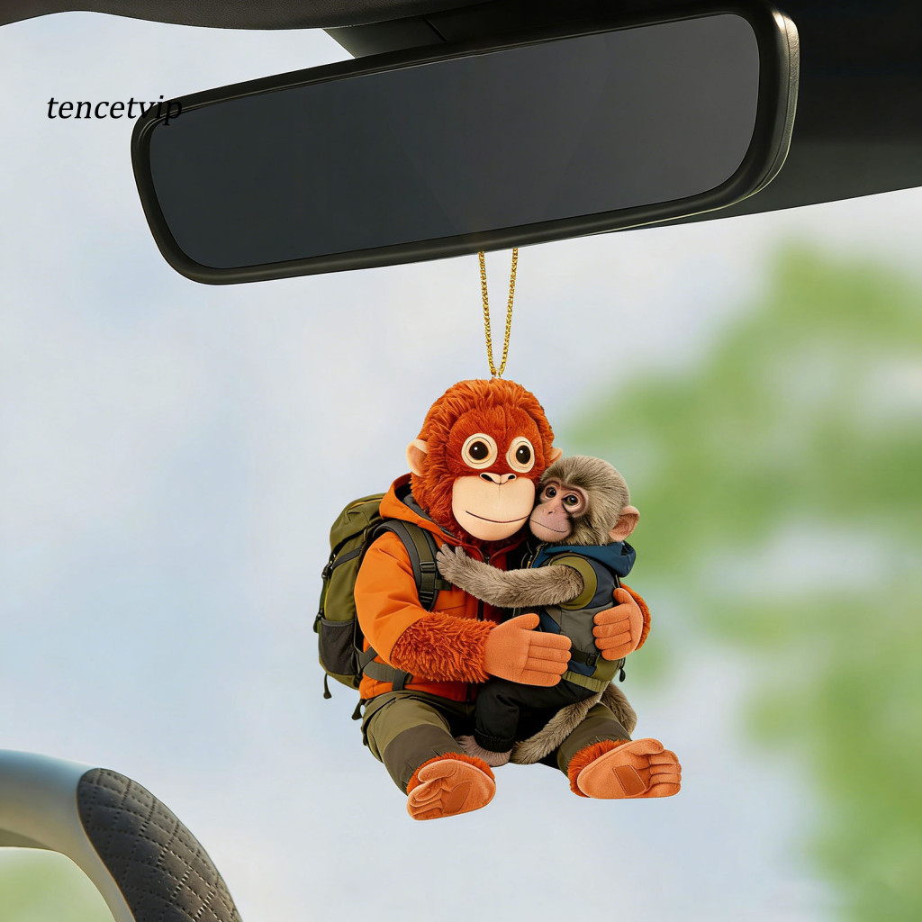Vip Treo Móc Khóa Phụ Kiện Khỉ Dễ Thương Khỉ Dễ Thương Ôm Khỉ Sang Trọng Đồ Chơi Móc Khóa 2d Acrylic