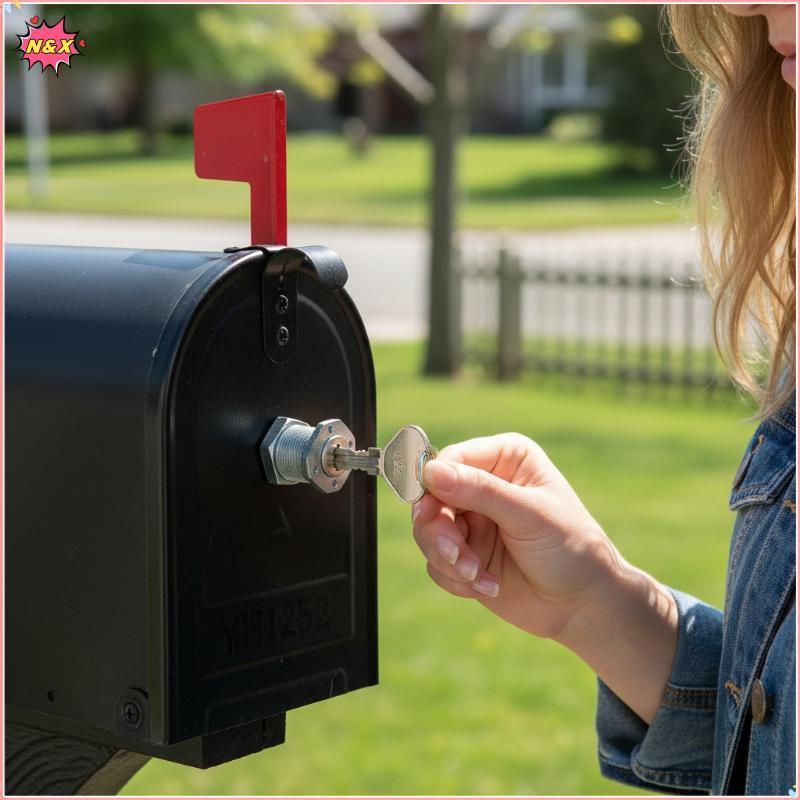 N & X Hợp Kim Kẽm Lưỡi Lo Thùng Có Chìa Khóa Bộ Tủ Nộp, Bàn Văn Phòng Nội Thất Hitch Lo Xe Kéo Lo.