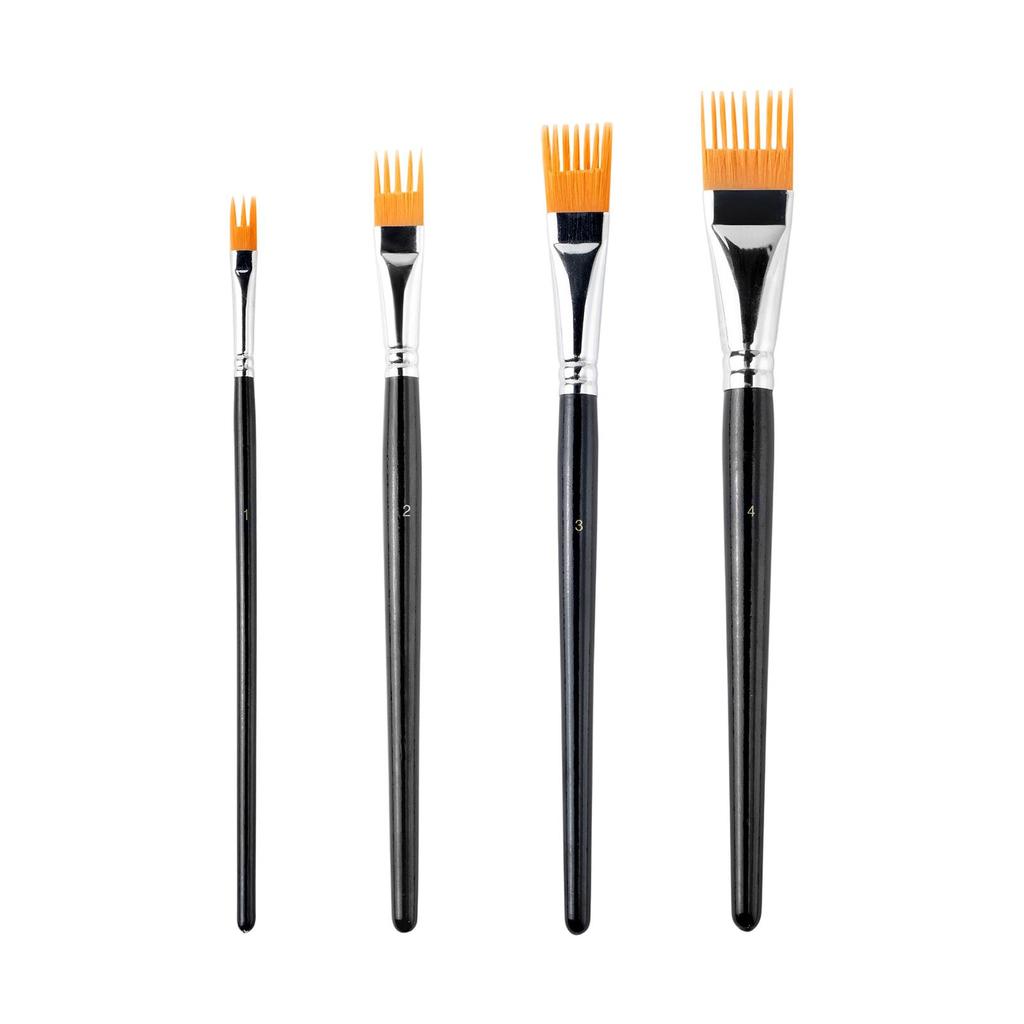 Bộ cọ có Grit, Bộ cọ nghệ sĩ lược, Bộ cọ thủ công, Acrylic và Dầu