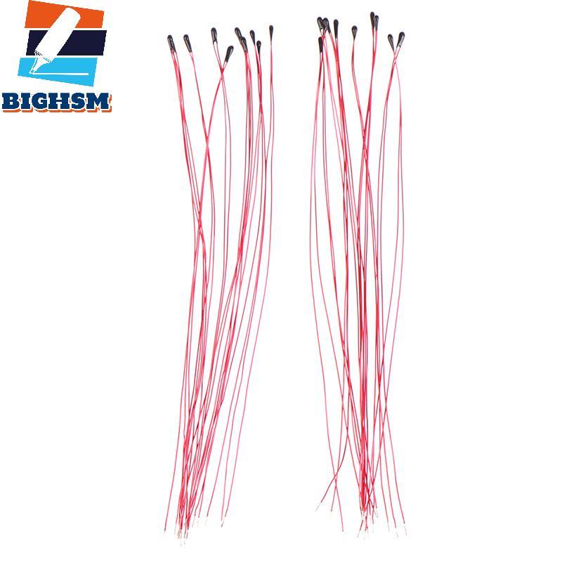 [BIGHSM] 10 CÁI Điện trở nhiệt điện trở NTC MF52B 10K 100K Dây đeo đầu dò B3470 B3380 B3950 B3435 B 