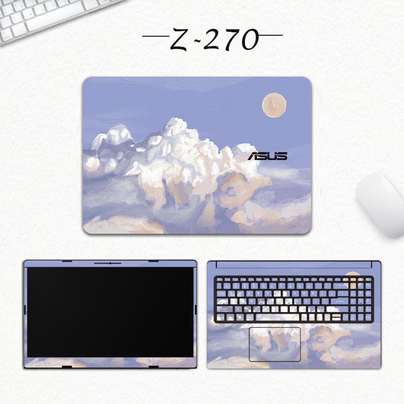 ASUS Zenbook S16 UX5606S 3 Chiếc ABC Không Còn Lại Costomized Máy Tính Laptop Precut Decal Da Vinyl 