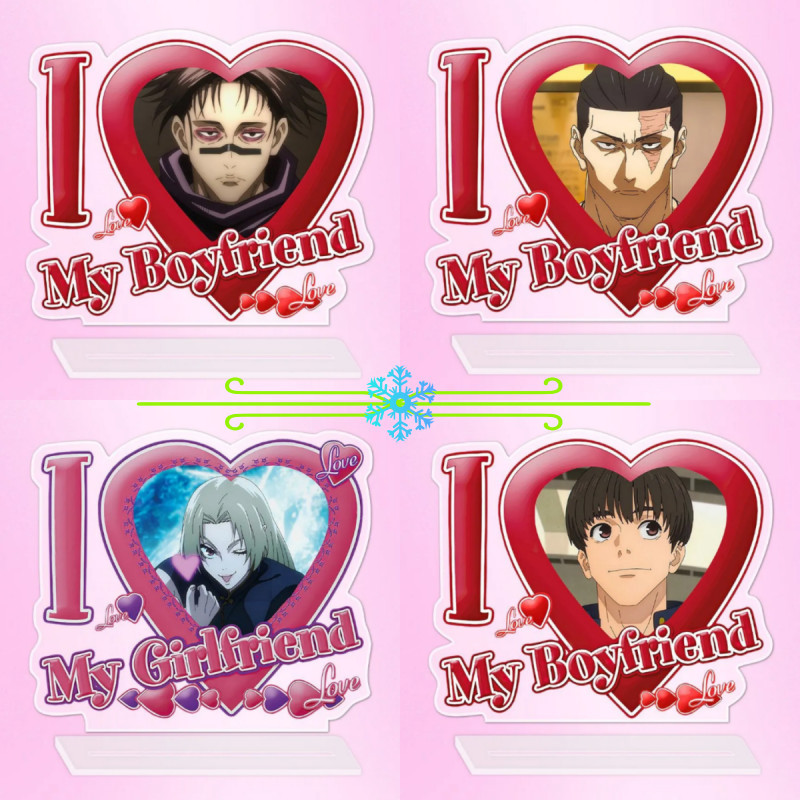 Anmie Acrylic Standee for Jjk Choso Aoi Todo Yuki Tsukumo Yu Haibara Shoko Ieiri Self-Made Acrylic S