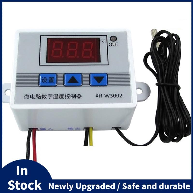 Bộ điều khiển nhiệt độ LED kỹ thuật số XH-W3002 220V Đầu dò công tắc điều khiển nhiệt độ 10A với cảm