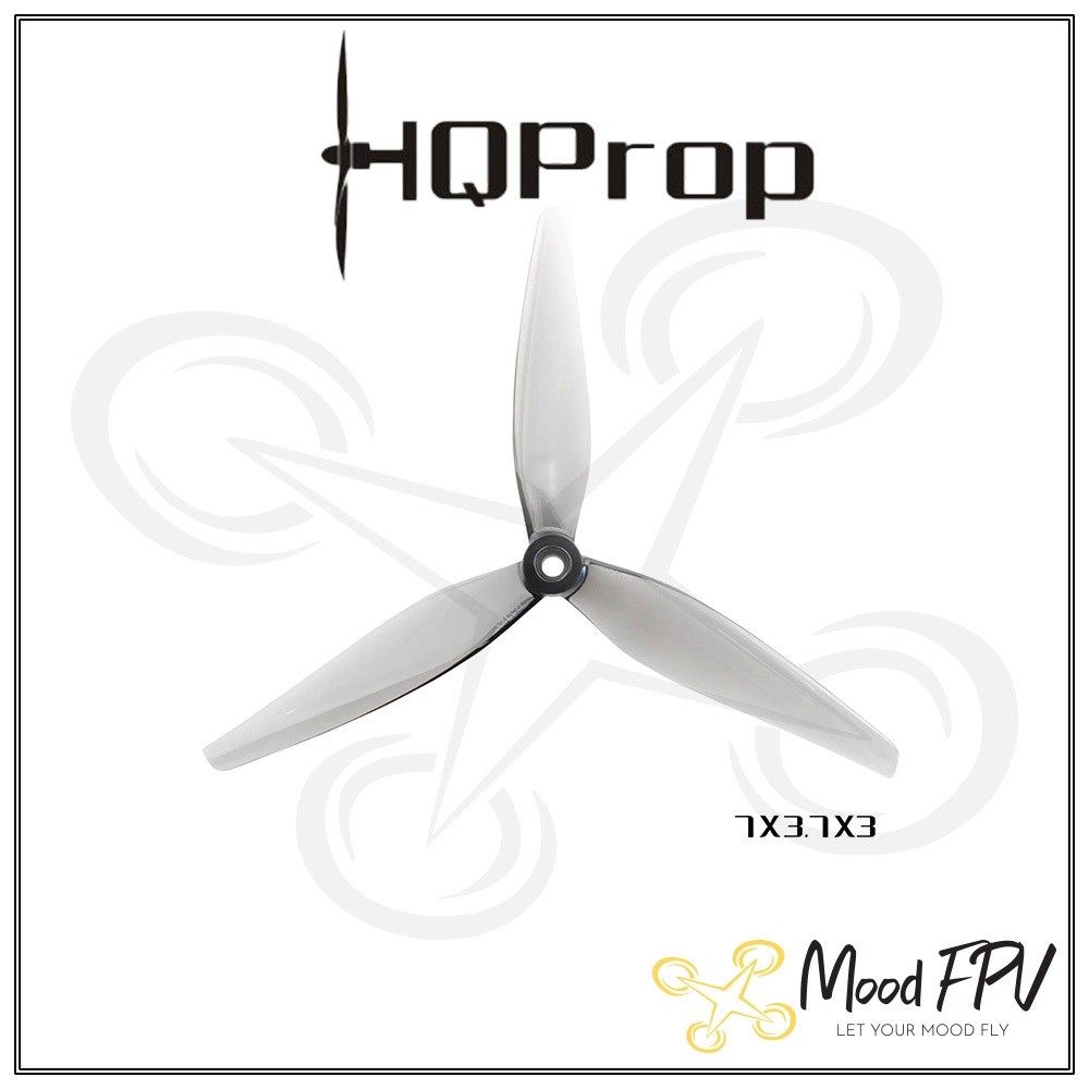 Cánh Quạt HQProp 7X3.7X3 Grey 7inch (2CW+2CCW)-Poly Carbonate