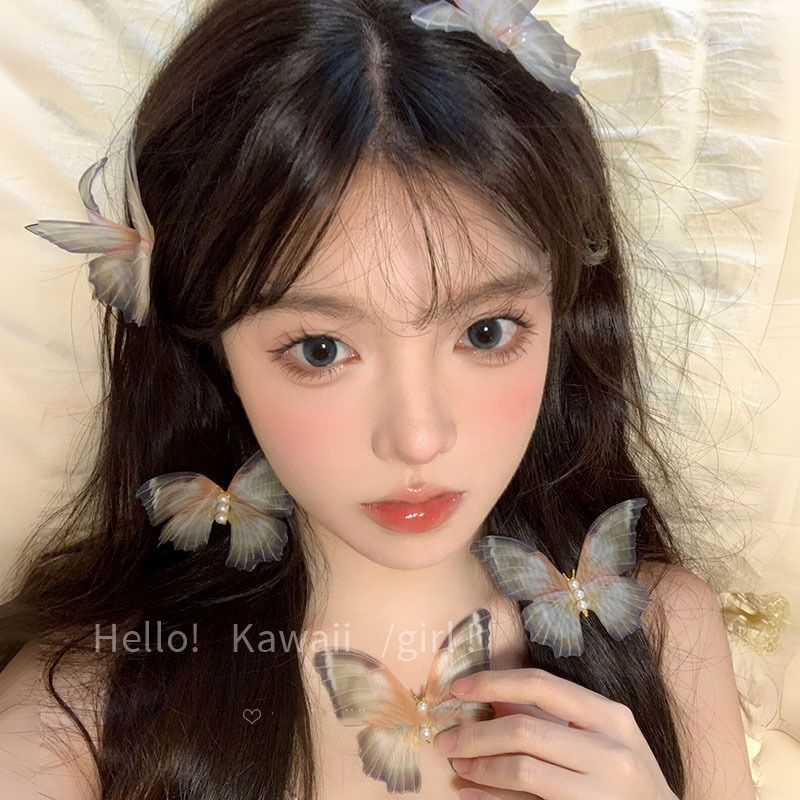 Kẹp Mũ Đội Đầu Phong Cách Mori Retro Điện Tử Cho Tóc Gãy Bên - Cảm Гxac Сao Cấp