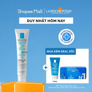 Kem dưỡng giảm mụn nhanh 8 giờ La Roche-Posay Effaclar Duo+ M 40ml