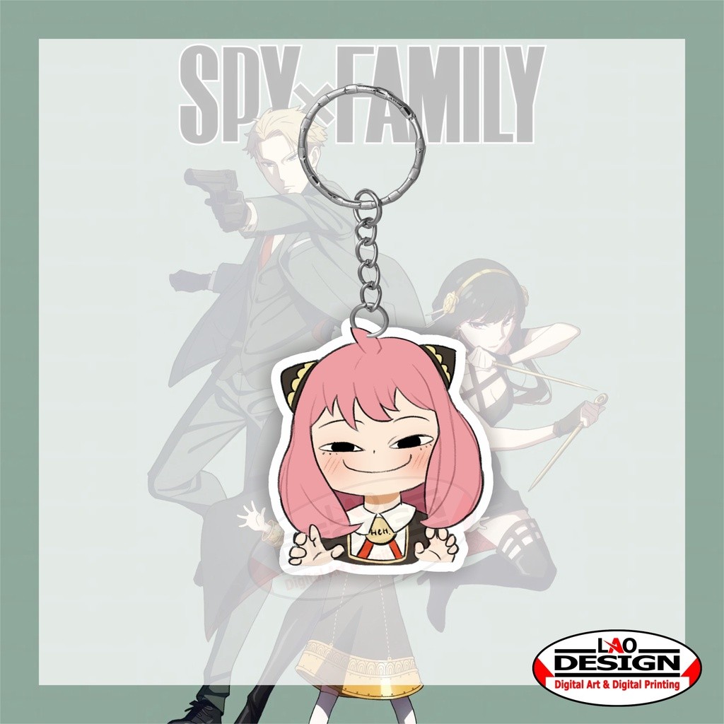 Gantungan Kunci Anya Spy X Family - Gantungan Kunci Spy x Family - Gantungan Kunci Anime - Gantungan