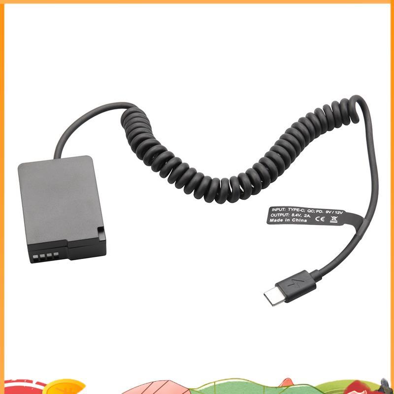 DMW-BLC12 Pin Giả DMW-DCC8 PD USB-C Khớp Nối Phụ Kiện Cho GX8 FZ1000 FZ300 FZ200 G6 G7 G80 G81 G85 G