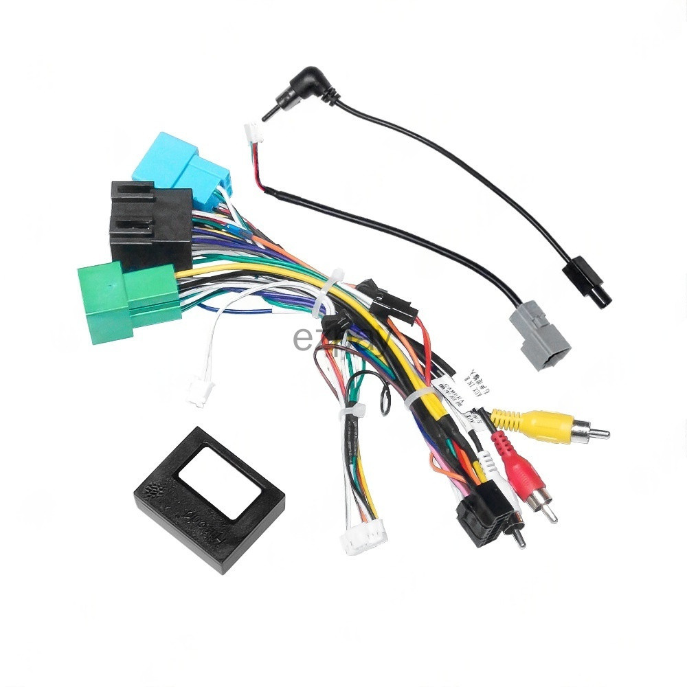 Cho 2020 Fiat Strada / Toro Xe Radio GPS MP5 Android Stereo Player Cáp Nguồn Canbus Dây nịt