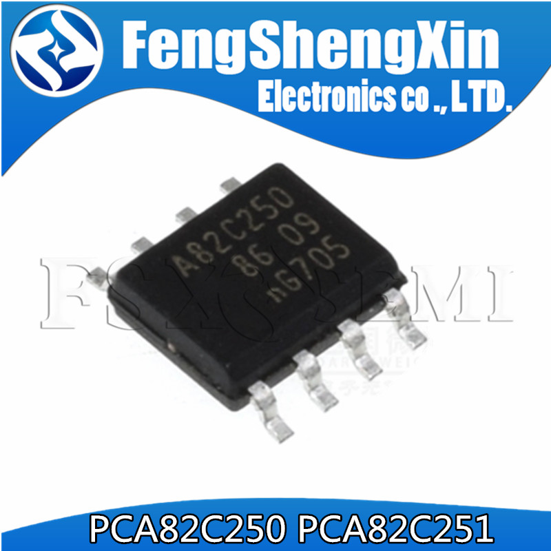 5 Cái / lốc PCA82C251T PCA82C250 PCA82C250T A82C250 PCA82C251 A82C251 82C251Y 82C251T SOP-8 CAN Bus 