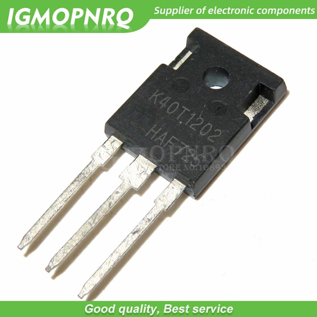 2 Chiếc IKW40N120T2 TO-247 K40T1202 TO247 IKW40N120 IGBT 40A 1200V 40T1202 Mới Chính Hãng