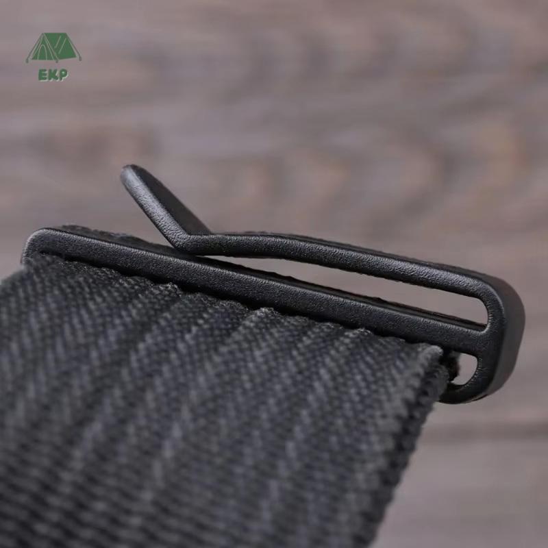 Dây đeo paqui slip keeper màu xanh cho cắm trại và đi bộ đường dài - điều chỉnh linh hoạt 20-51mm