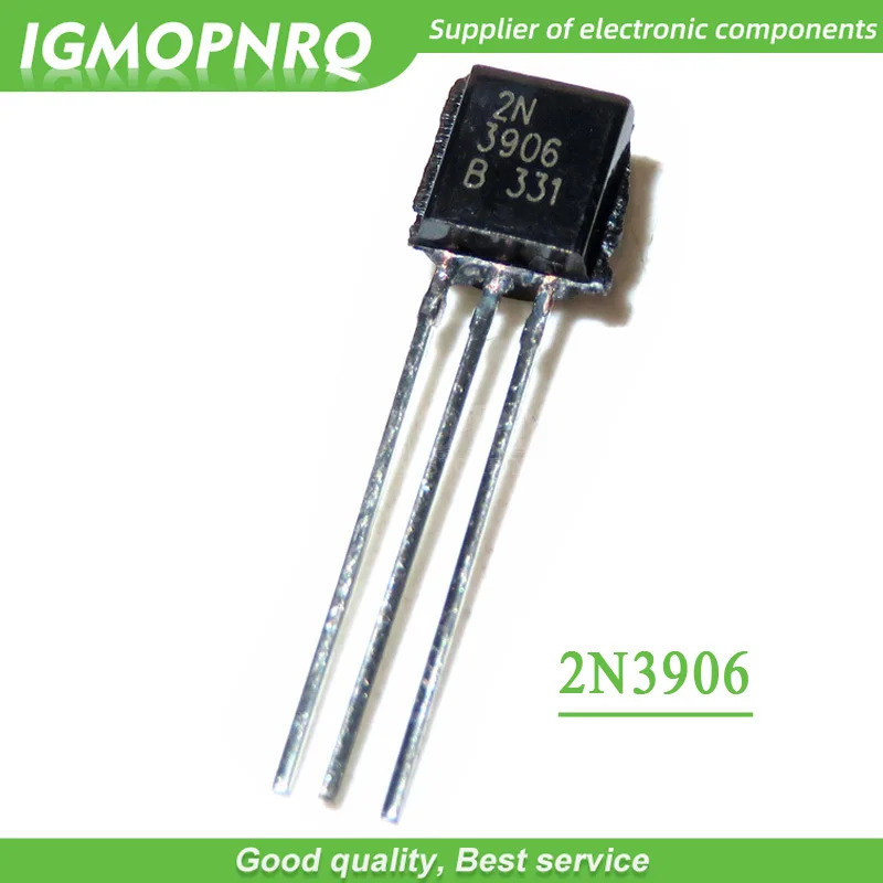 100 Chiếc 2N3906 3906 TO-92 Thấp Transistor PNP Mới Chính Hãng