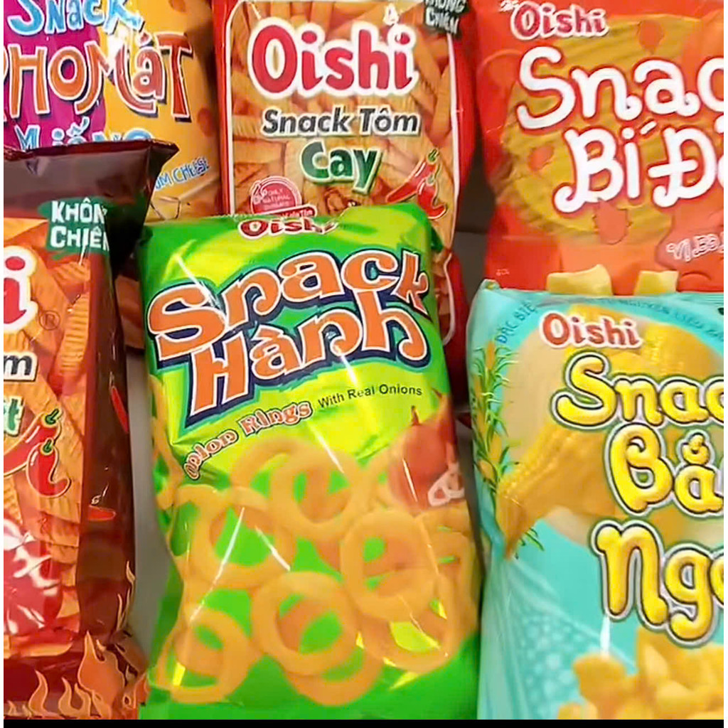 [GÓI SIÊU TO KHỔNG LỒ 110G] Bim bim Oishi đủ 8 vị hàng chính hãng