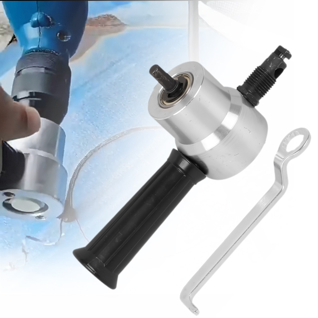 [Cyanfire] Máy cắt kim loại Tấm hai đầu Máy cưa Nibbler Dụng cụ cắt đính kèm Máy khoan Dụng cụ cắt T