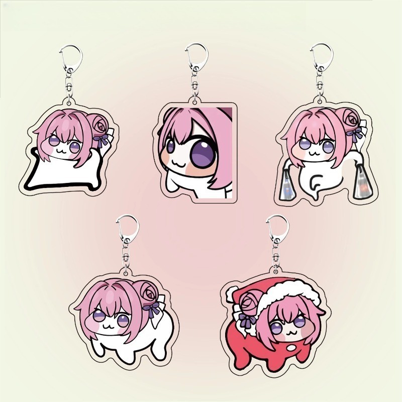 Doro Acrylic Keychain Model Anime NIKKE Cosplay Characters Ornament Key Chain Cute Collection Pendan