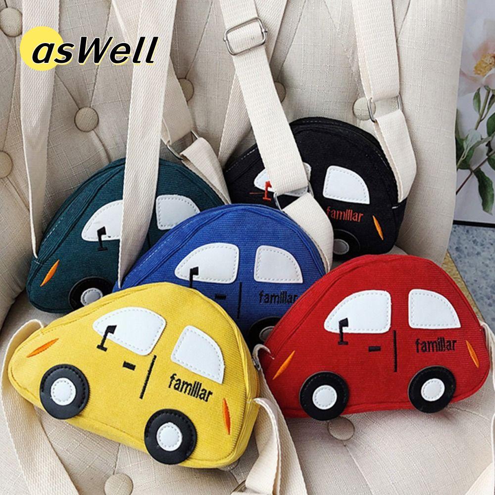 ASWELL Phim hoạt hình Túi đeo vai chéo dễ thương Ba lô