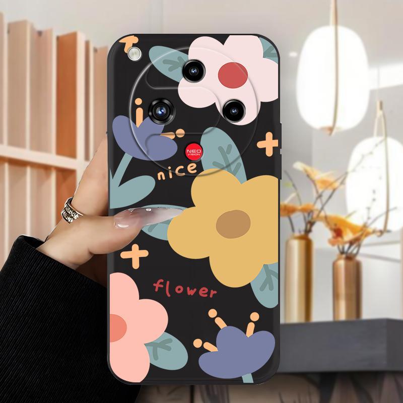 Ốp Lưng Cho ZTE Nubia Z70S Ultra Nubia RedMagic 10 Air Nubia Focus 2 Ốp Điện Thoại Hoa Đáng Yêu ZTE 