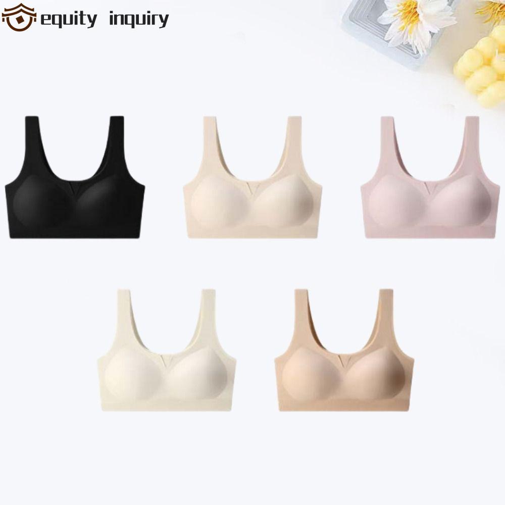 equity inquiry EQUITY INQUIRY Áo Ngực Chữ V Dày Wireless, Mềm Mại Thoải Mái Cho Thể Thao Và Ngày Thư