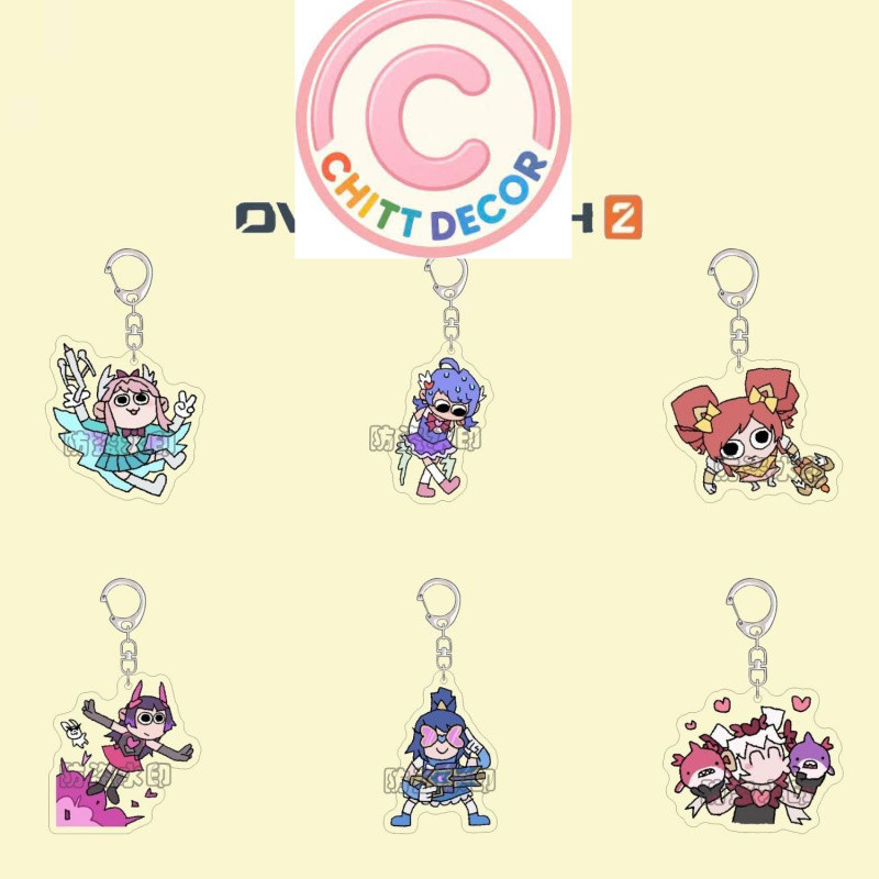 Hot Game Overwatch Keychain OW DVA Gabriel Reyes Reaper LúCio JunkRat JAMISON FAWKES Cosplay Cartoon