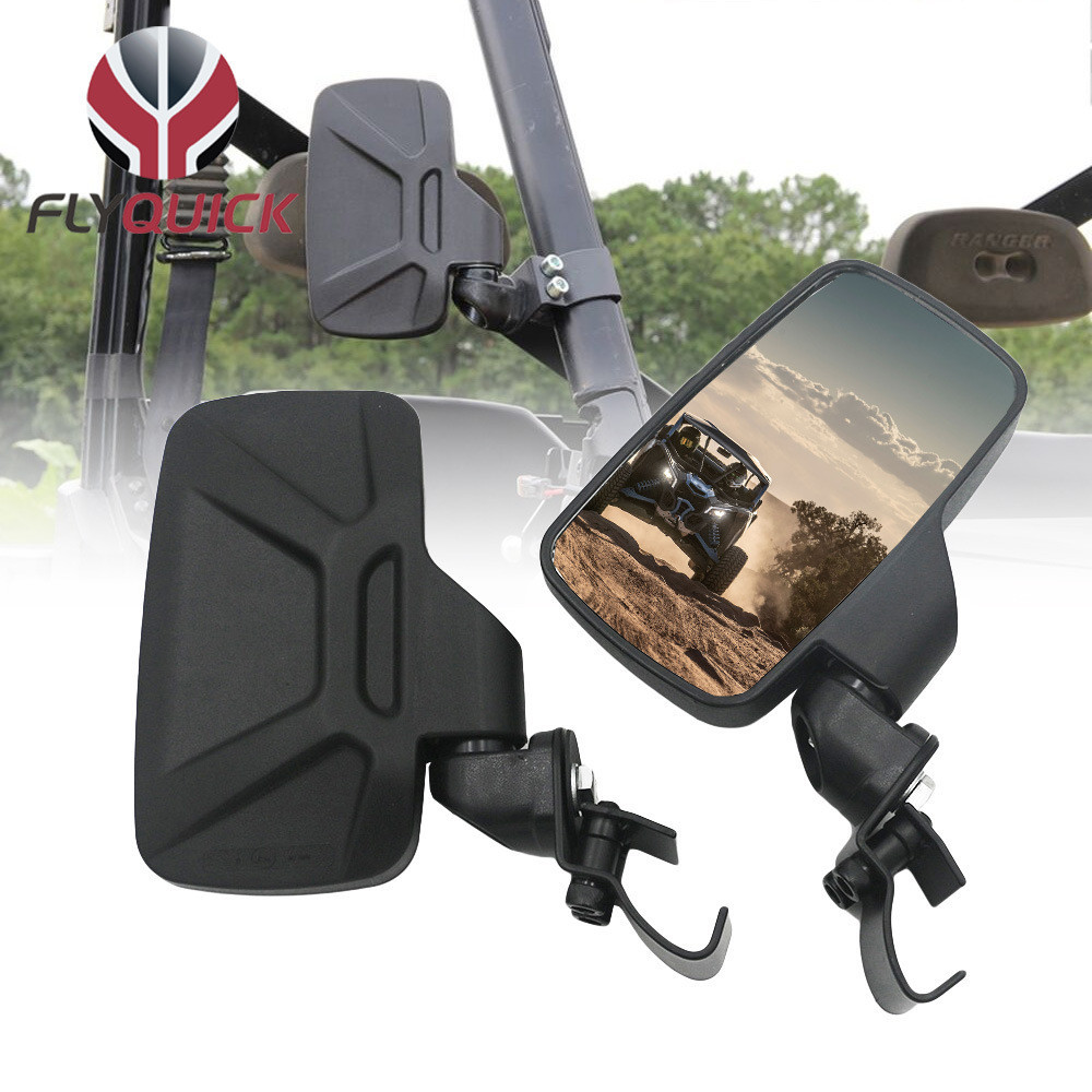 FLYQUICK Thương mại điện tử Mới Đa năng UTV / ATV ATV Hình đặc biệt Ống Giá đỡ Gương chiếu hậu viền 