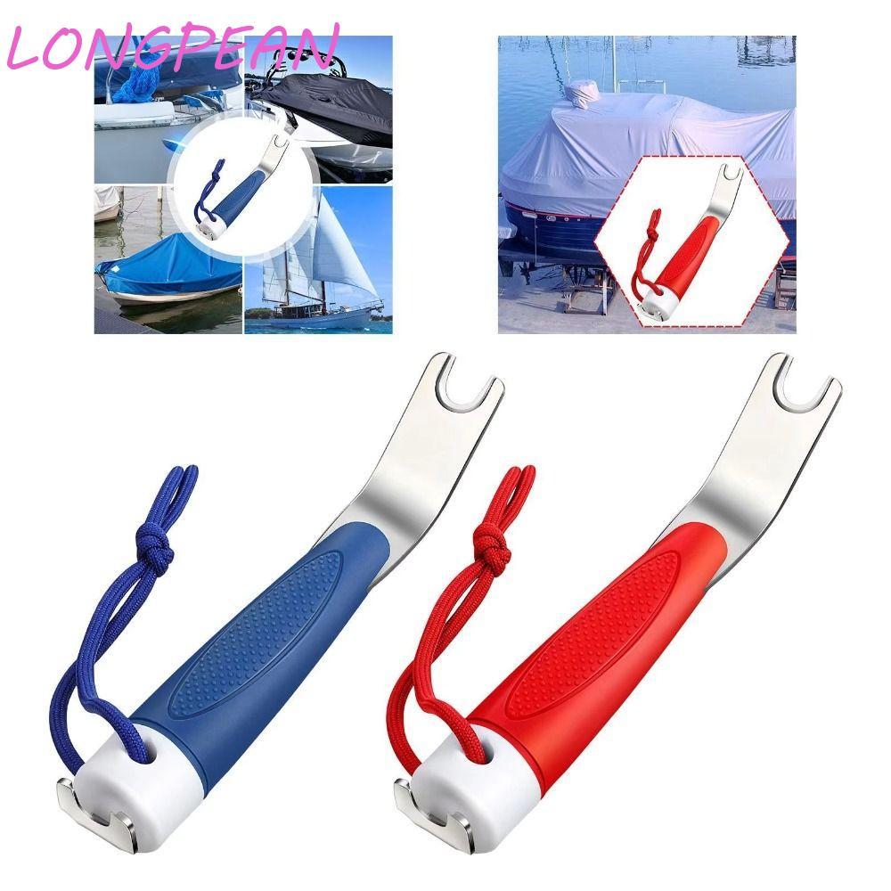 LONGPEAN Boat Cover Snap Release Tool, Công cụ chụp di động chống nước cho thuyền Canvas Snaps, Tay 